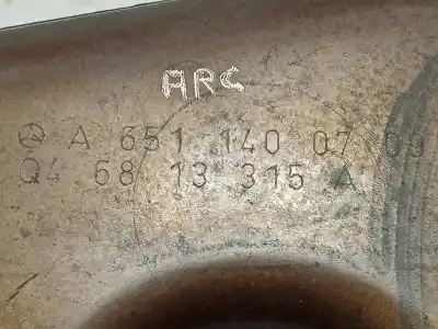 Pezzo di ricambio per auto di seconda mano collettore di scarico per mercedes clase cla (w117) cla 220 cdi (117.303) riferimenti oem iam a6511400709  a6511401009