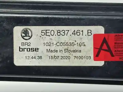 Автозапчасти б/у регулятор стекла переднего левого за skoda octavia lim. (5e3) ambition ссылки oem iam 5e0837461b  