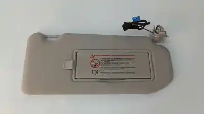 Second-hand car spare part right sunshade for citroen c4 lim. collection oem iam references 16128920bj  8163en