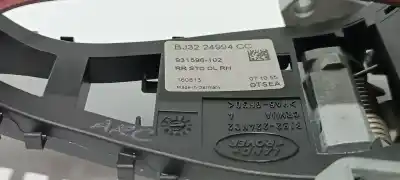 Second-hand car spare part exterior right rear door handle for land rover evoque dynamic oem iam references lr025540 bj3224994cc / bj32224n02ad bj32224n02ab / lr108184