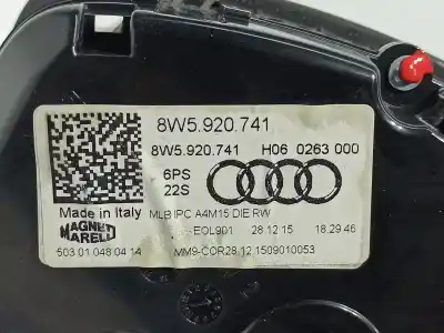 Peça sobressalente para automóvel em segunda mão quadrante por audi a4 avant (8w5) básico referências oem iam 8w5920741  