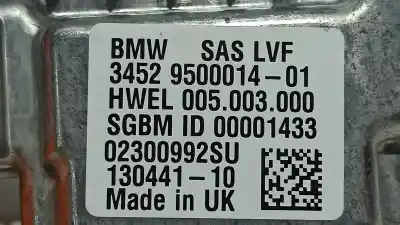 İkinci el araba yedek parçası elektronik modül için bmw i3 (i01) i3 rex oem iam referansları 34529500014  