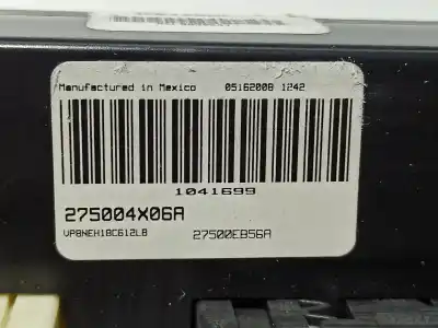 Tweedehands auto-onderdeel klimaatcontrole voor nissan pathfinder (r51) 2.5 dci diesel cat oem iam-referenties 275004x06r  