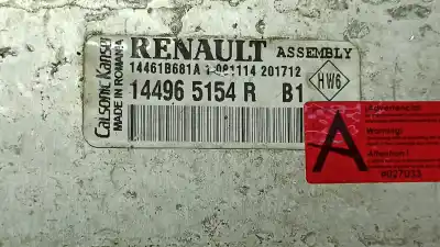 Second-hand car spare part intercooler for renault clio iv gt oem iam references 144965154r  