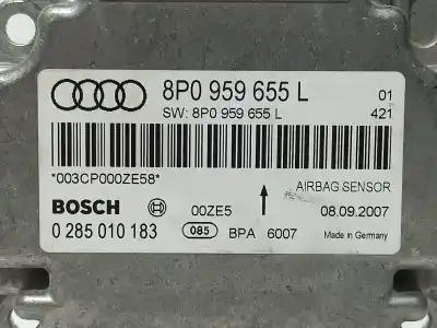 Recambio de automóvil de segunda mano de centralita airbag para audi a3 (8p) 2.0 tdi limited edition (103kw) referencias oem iam 8p0959655l  0285010183