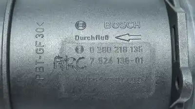 Second-hand car spare part flowmeter for bmw x5 (e53) 4.4i automático 320 cv / 235 kw oem iam references 13627566988 0280218135 7524136