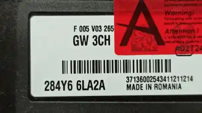 Pezzo di ricambio per auto di seconda mano modulo elettronico per renault express van riferimenti oem iam 284y66la2a  