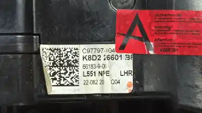 Автозапчастина б/у завнішня ручка задня ліва для land rover range rover evoque 1.5l hibrido enchufable (phev) посилання на oem iam lr178928 k8d226601bf / k8d2-26601-bf lr144901 / k8d226601bd / k8d226601bg