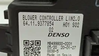 Автозапчастина б/у стійкість на нагревання для bmw i3 (i01) i3 rex посилання на oem iam 64119377854  mb4998000201