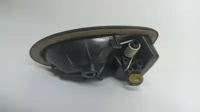 Peça sobressalente para automóvel em segunda mão puxador interior traseiro esquerdo por renault clio ii fase ii (b/cb0) authentique referências oem iam 7700423887  96012221