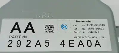 Pièce détachée automobile d'occasion module électronique pour nissan pulsar (c13) acenta références oem iam 292a54ea0a  euv9ns019ab