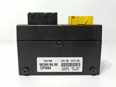 Pezzo di ricambio per auto di seconda mano modulo elettronico per citroen jumpy (u6u_) 1.9 td riferimenti oem iam 9639819680