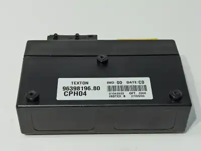 Second-hand car spare part electronic module for citroen jumpy (u6u_) 1.9 td oem iam references 9639819680  