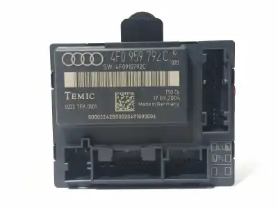 Peça sobressalente para automóvel em segunda mão módulo electrónico do fecho central por audi a6 berlina (4f2) 2.4 177 cv / 130 kw referências oem iam 4f0959792c