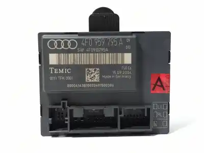 Peça sobressalente para automóvel em segunda mão módulo electrónico do fecho central por audi a6 berlina (4f2) 2.4 177 cv / 130 kw referências oem iam 4f0959795a