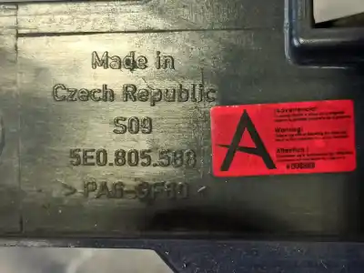 Автозапчастина б/у фронтальна панель для skoda octavia combi (5e5) active посилання на oem iam 5e0805588  