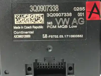 Second-hand car spare part electronic module for seat ateca (kh7) fr 4drive oem iam references 3q0907338  a2c9863120650
