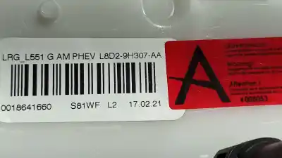 Автозапчастина б/у індикатор для land rover range rover evoque 1.5l hibrido enchufable (phev) посилання на oem iam lr187194 l8d2-9h307-aa / l8d29h307aa lr136595 / l8d29h307aa / l8d29h307a