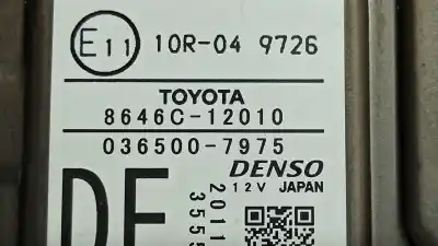 Second-hand car spare part camera for toyota corolla (e21) hybrid active oem iam references 8646c12010 036500-7975 8646c-12010