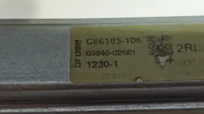 Second-hand car spare part rear left window regulator for toyota corolla (e21) hybrid active oem iam references 6984002681  69840-02681