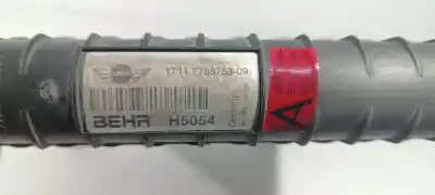 Автозапчастина б/у водяний радіатор для mini mini (r50,r53) one d посилання на oem iam 17117788753  17117788753