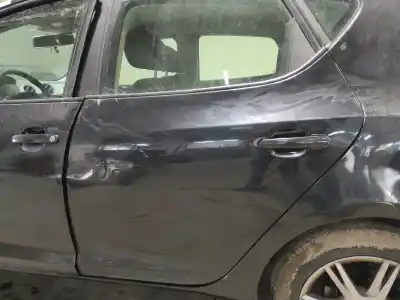 Автозапчасти б/у задняя левая дверь за seat ibiza (6j5) reference ссылки oem iam 6j4833055 negro z4 / c9z 