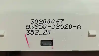 Pezzo di ricambio per auto di seconda mano modulo elettronico per toyota corolla (e21) hybrid active riferimenti oem iam 8395002520 8395002520a 83950-02520a