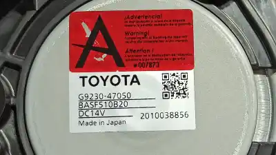 Peça sobressalente para automóvel em segunda mão ventilador de aquecimento por toyota corolla (e21) hybrid active referências oem iam g923047050 basf510b20 g9230-47050