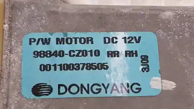 Tweedehands auto-onderdeel regelaar rechts achterruit: voor ssangyong korando crystal 4x2 oem iam-referenties 7332134001 001100378505 8812234000