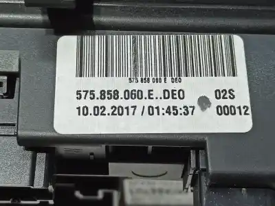 Peça sobressalente para automóvel em segunda mão comando de sofagem (chauffage / ar condicionado) por seat ateca (kh7) fr 4drive referências oem iam 5f0907044al 575858060e 5f0907044alyms
