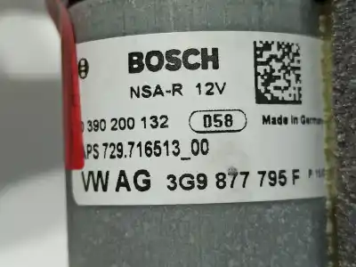 Peça sobressalente para automóvel em segunda mão motor elétrico de teto por seat ateca (kh7) fr 4drive referências oem iam 3g9877795f 0390200132 3g9877795j