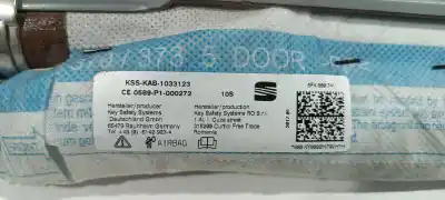 Автозапчастина б/у передня ліва подушка безпеки для seat leon (5f1) style посилання на oem iam 5f4880741  