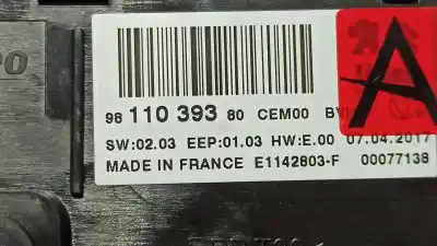 Автозапчасти б/у электронный модуль за peugeot expert combi furgon l2 ссылки oem iam 9811039380  e1142803f