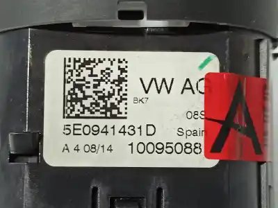 Автозапчастина б/у управління світлом для skoda octavia combi (5e5) active посилання на oem iam 5e0941431d  5e0941431dwhi