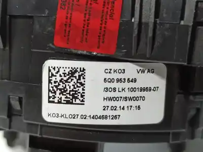 Автозапчасти б/у кольцо подушки безопасности за skoda octavia combi (5e5) active ссылки oem iam 5q0953549 5q0953549e 5q0953549c
