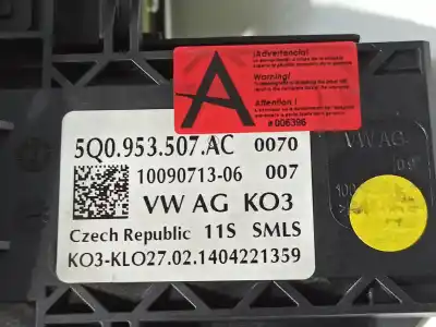 Автозапчастина б/у многофункційне управління для skoda octavia combi (5e5) active посилання на oem iam 5q0953507ac 5q0953513rigi 5q0953513r