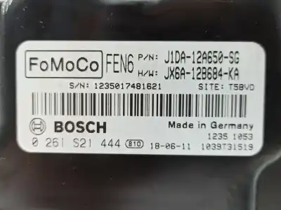Автозапчастина б/у ебу контролер двигуна для ford c-max (ceu) titanium посилання на oem iam 2307917 0261s21444 / jx6a12b684ka / j1da12a650sg svjx6a-12a650-ka / svjx6a12a650ka