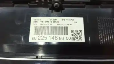 Автозапчастина б/у панель інструментів для peugeot expert combi furgon l2 посилання на oem iam 9822514880  