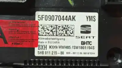 Pezzo di ricambio per auto di seconda mano controllo climatico per seat leon st (5f8) 1.4 16v tsi riferimenti oem iam 5f0907044ak 5f0907044akyms 5hb01121580 Pezzo di ricambio per auto di seconda mano controllo climatico per seat leon st (5f8) 1.4 16v tsi riferimenti oem iam 5f0907044ak 5f0907044akyms 5hb01121580