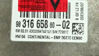 Автозапчасти б/у многофункциональный дисплей за peugeot expert combi standard ссылки oem iam 9831665880  98075397zd
