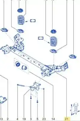 Gebrauchtes Autoersatzteil HINTERACHSE zum RENAULT CAPTUR  OEM-IAM-Referenzen 554001422R  