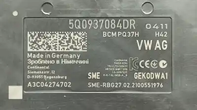 Pezzo di ricambio per auto di seconda mano modulo elettronico per audi a1 ( gba ) sportback riferimenti oem iam 5q0937084dr a2c53394288 a3c04274702