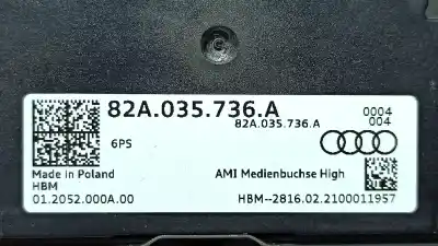 Second-hand car spare part electronic module for audi a1 ( gba ) sportback oem iam references 82a035736a  012052000a00