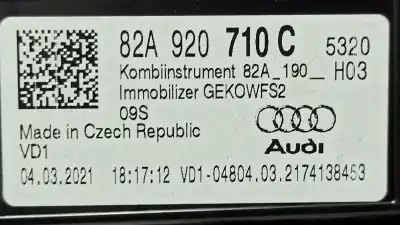 Peça sobressalente para automóvel em segunda mão quadrante por audi a1 ( gba ) sportback referências oem iam 82a920710c  a3c0780160001