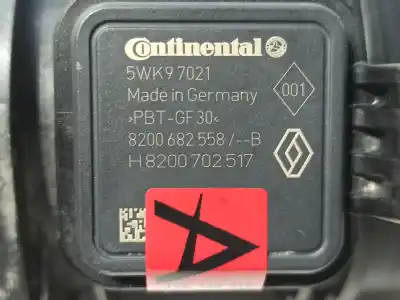 Peça sobressalente para automóvel em segunda mão medidor de massa de ar por renault fluence (l3_) 1.5 dci (l30b) referências oem iam 8200682558  8200702517