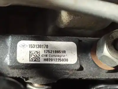 Pezzo di ricambio per auto di seconda mano motore completo per nissan pulsar (c13) acenta riferimenti oem iam k9k646 166006212r / h8201100113 / 1660000q1w / a2c53351931 / 167003669r / 1670000q2g k9kf646 / 1010200q7h / 16359700011 / 1441100q3c