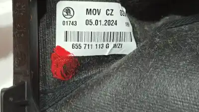 Автозапчастина б/у ручка важеля передач для skoda kamiq (nw4) active посилання на oem iam 655711113g  655711113gwzi