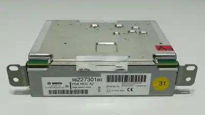 İkinci el araba yedek parçası gps navigasyon sistemi için peugeot 208 active oem iam referansları 9822730180