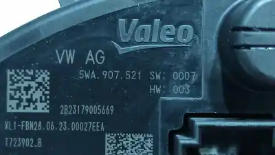 Автозапчастина б/у стійкість на нагревання для skoda kamiq (nw4) active посилання на oem iam 5wa907521  5q0907521c