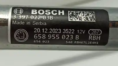 Автозапчасти б/у мотор переднего стеклоочистителя за skoda kamiq (nw4) active ссылки oem iam 658955023b  339702203b
